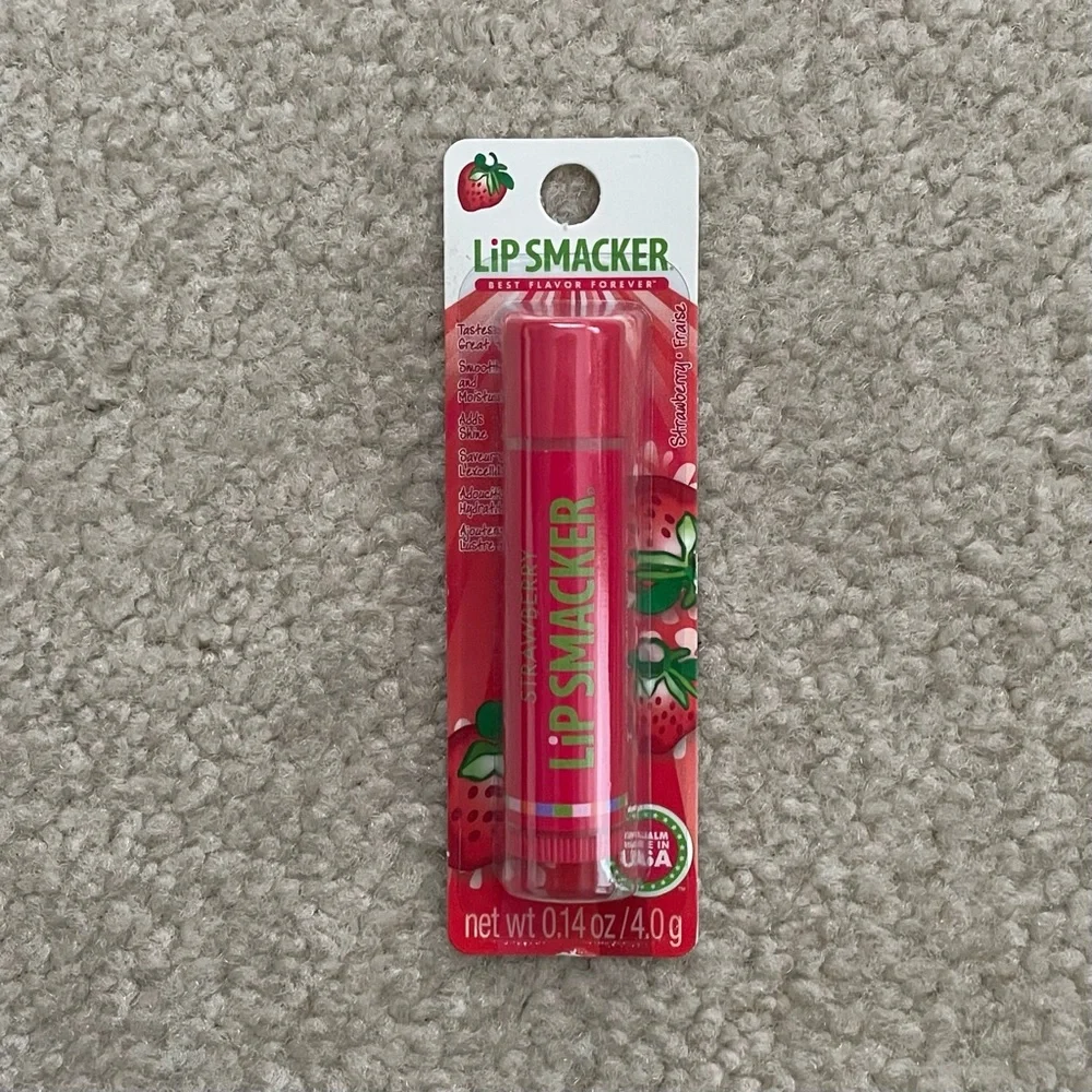 Lip Smacker Strawberry and Watermelon Lip Balm Duo
